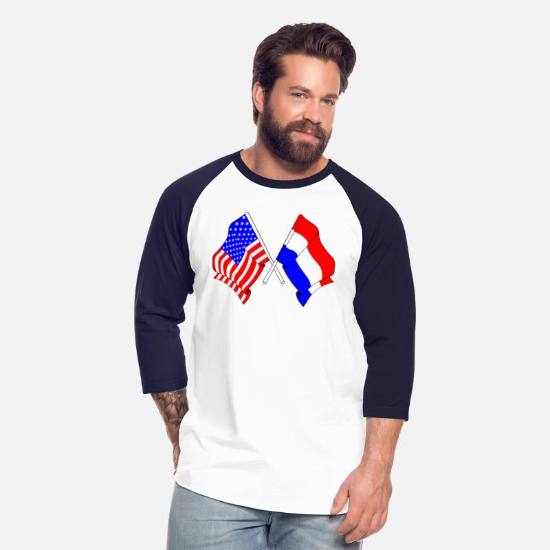 Flag of the United States USA and flag Netherlands
