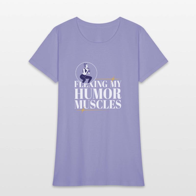 Flexing My Humor Strength Sports Laughing Muscles