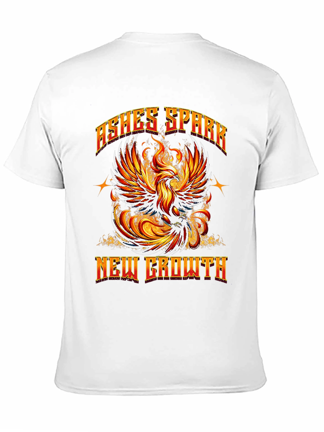 Ashes Spark New Growth Phoenix Graphic Tee