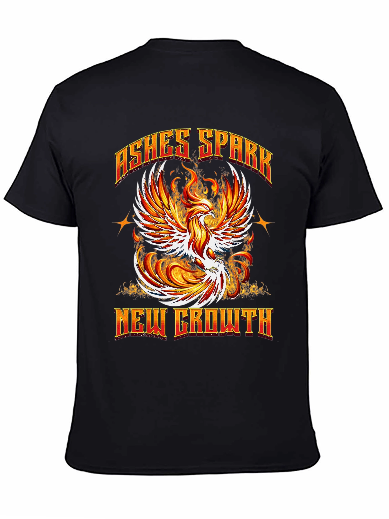 Ashes Spark New Growth Phoenix Graphic Tee