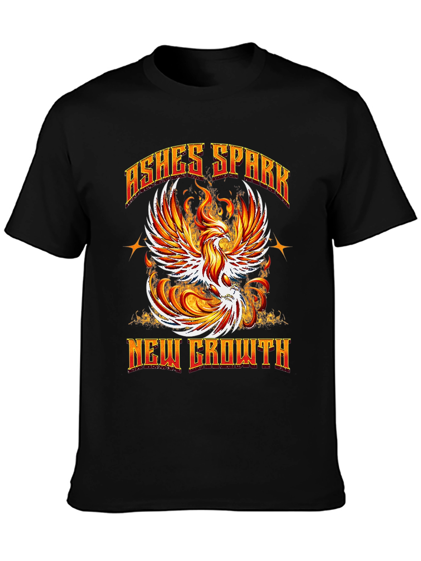 Ashes Spark New Growth Phoenix Graphic Tee