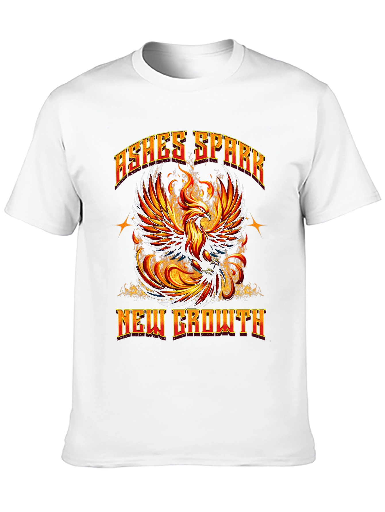 Ashes Spark New Growth Phoenix Graphic Tee
