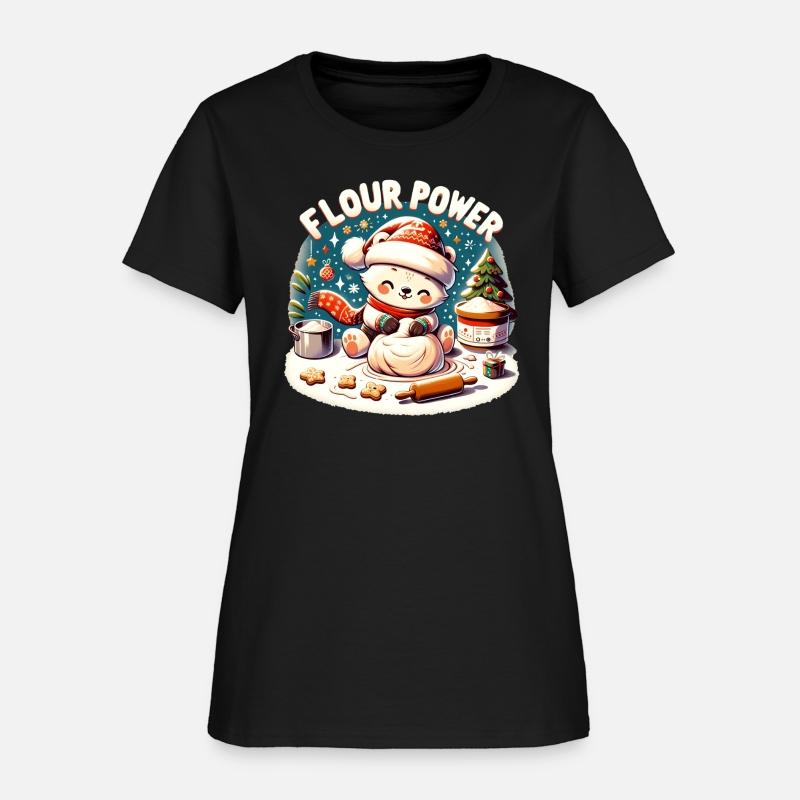 Flour Power Kawaii Christmas Polar Bear Baking