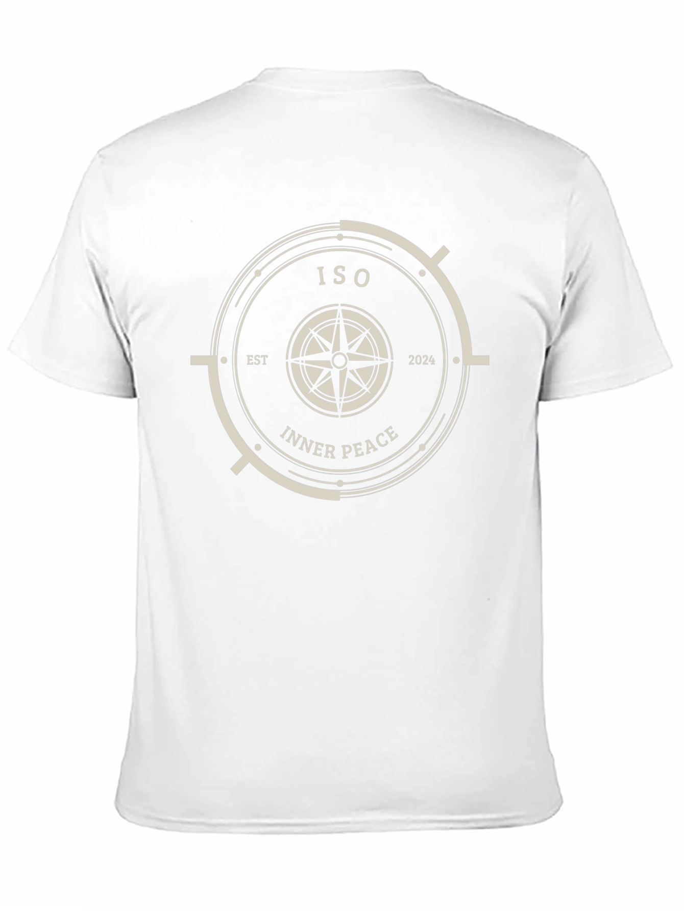 Inner Peace ISO Compass Graphic T-Shirt