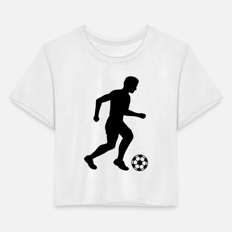 Footballer sport silhouette design
