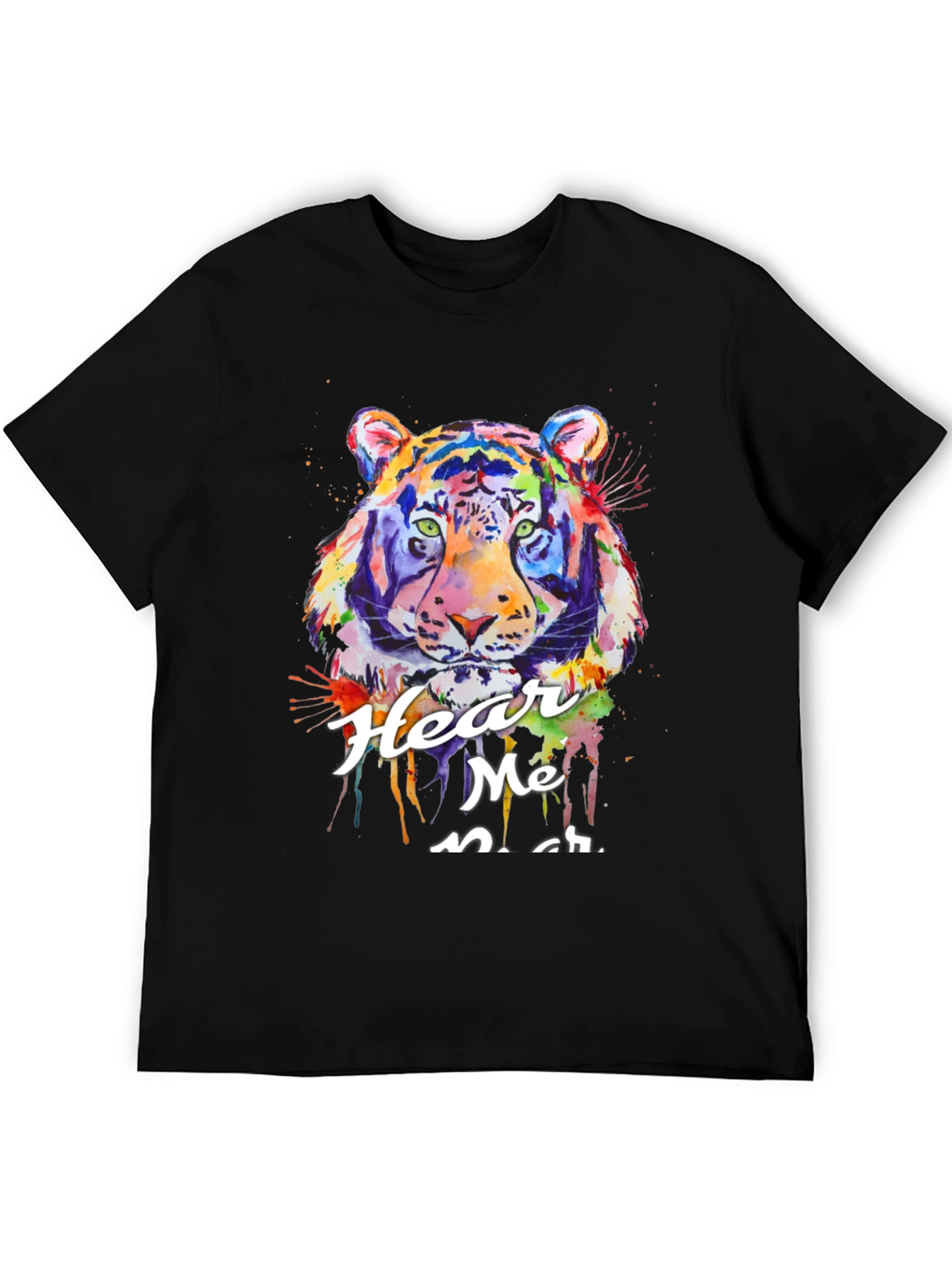 Hear Me Roar Tiger Graphic T-Shirt