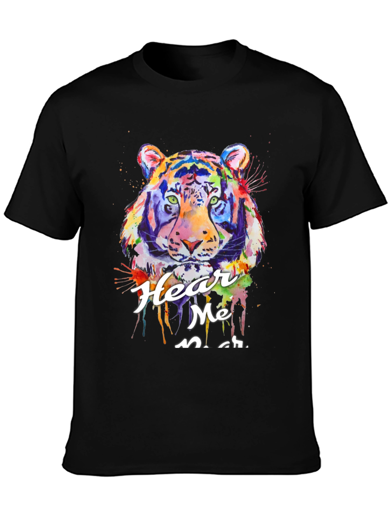 Hear Me Roar Tiger Graphic T-Shirt