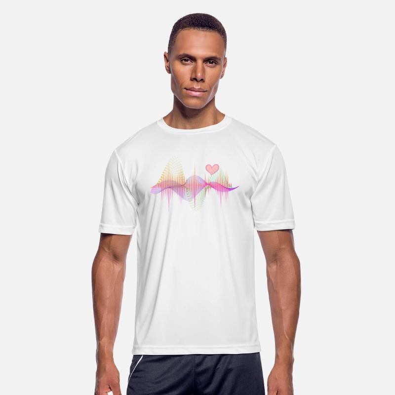 Frequency wave with heart
