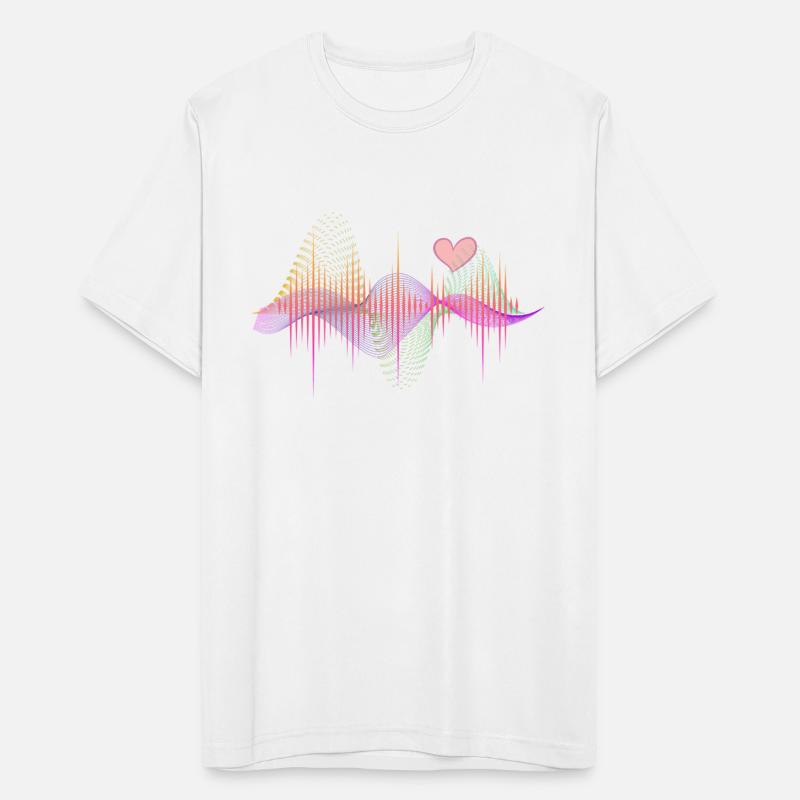 Frequency wave with heart