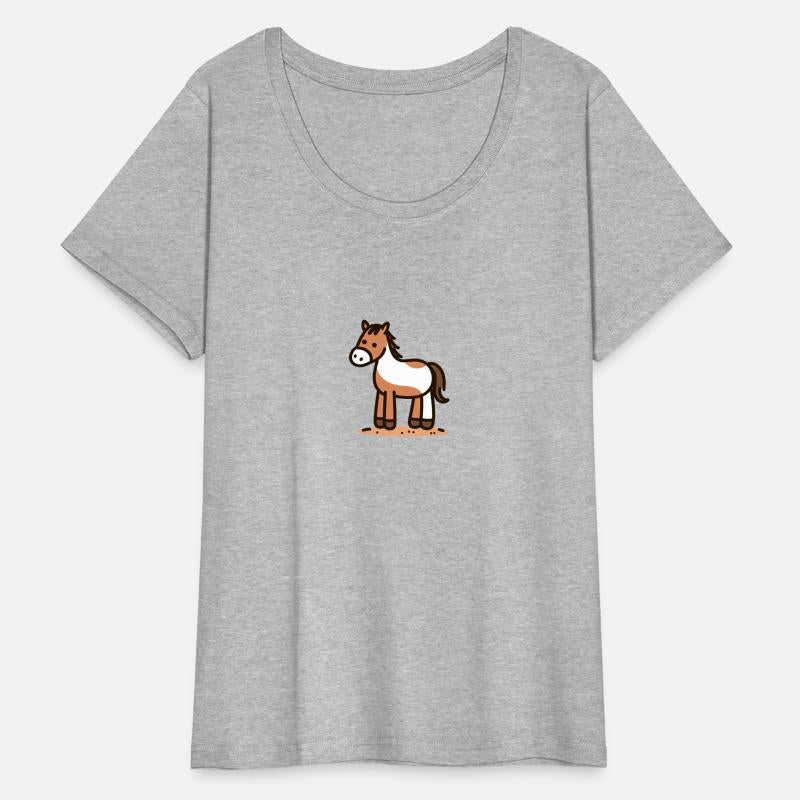 Friendly Stick Figure Horse