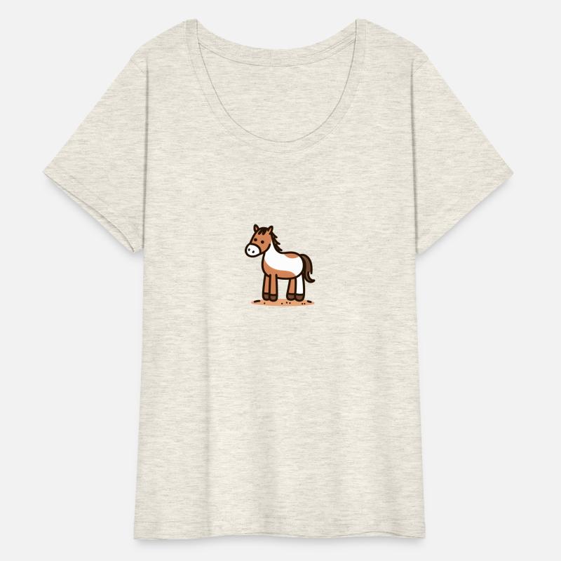 Friendly Stick Figure Horse