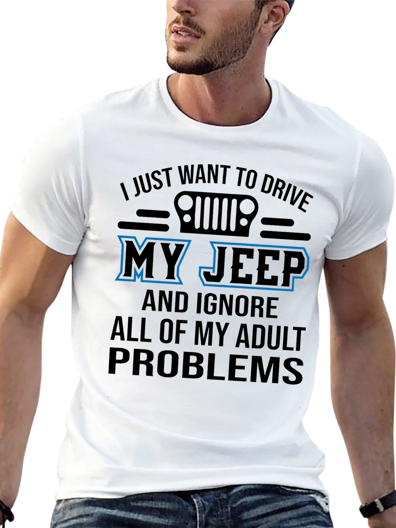 Jeep T-Shirt - Adult Problems