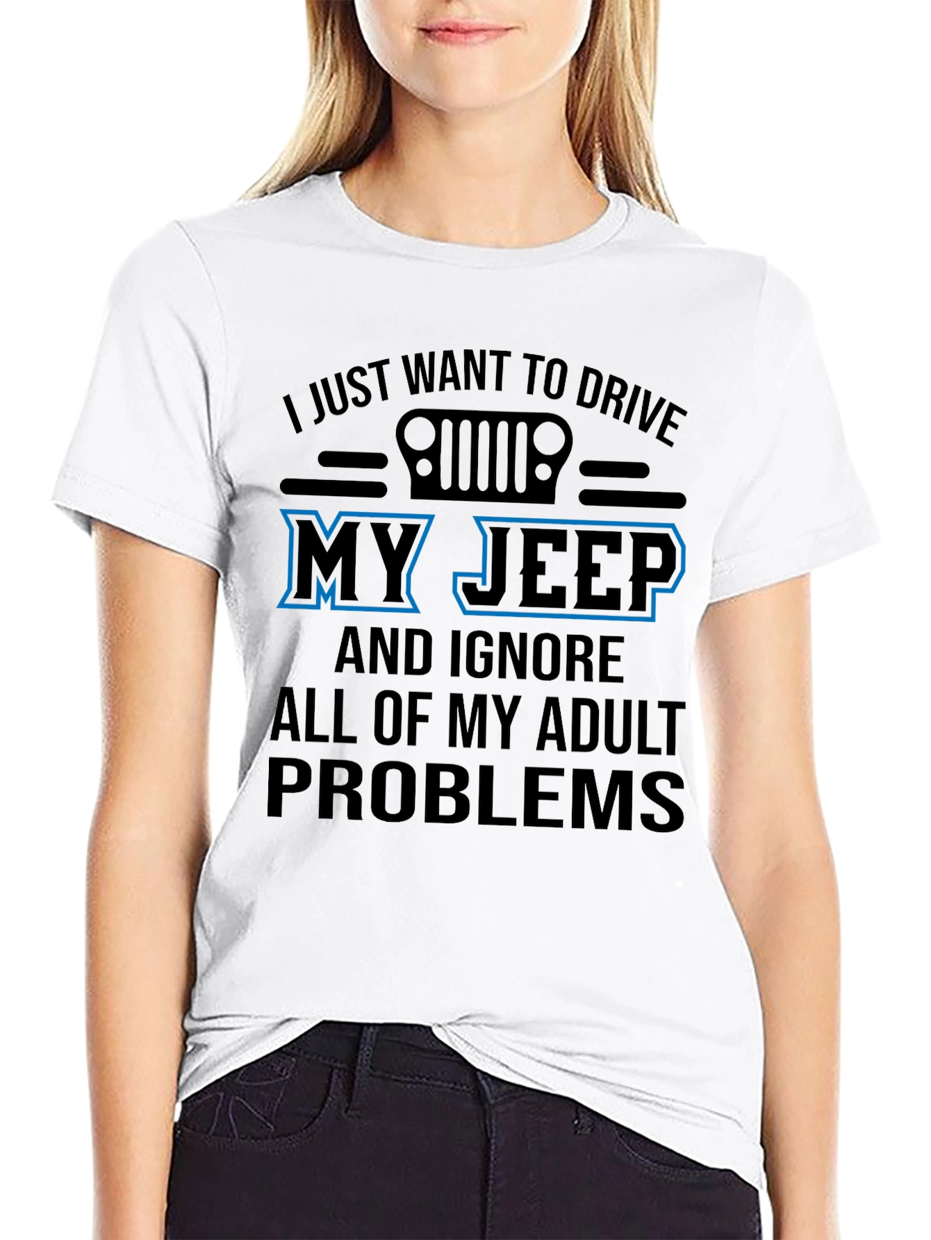 Jeep T-Shirt - Adult Problems