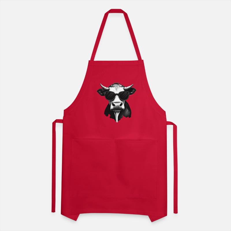 FUNKY COOL COW DAIRY COW MILK COW GANGSTER COW