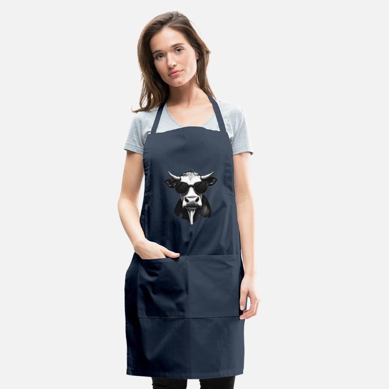 FUNKY COOL COW DAIRY COW MILK COW GANGSTER COW