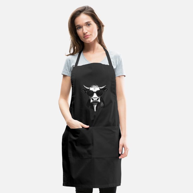 FUNKY COOL COW DAIRY COW MILK COW GANGSTER COW
