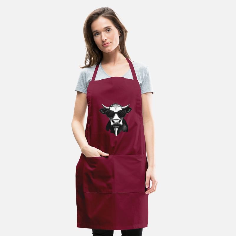 FUNKY COOL COW DAIRY COW MILK COW GANGSTER COW