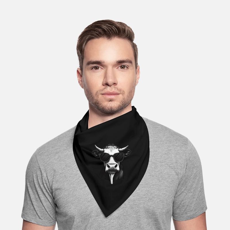 FUNKY COOL COW DAIRY COW MILK COW GANGSTER COW