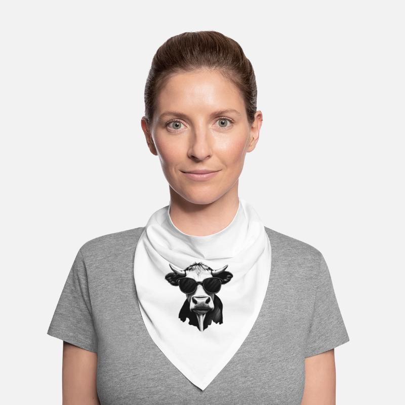 FUNKY COOL COW DAIRY COW MILK COW GANGSTER COW