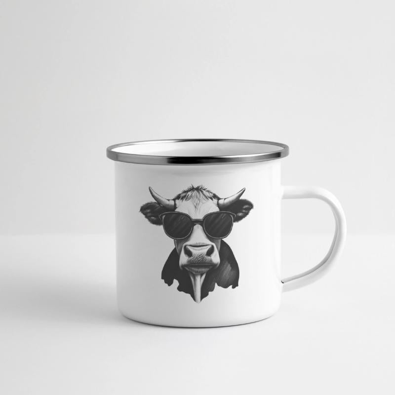 FUNKY COOL COW DAIRY COW MILK COW GANGSTER COW