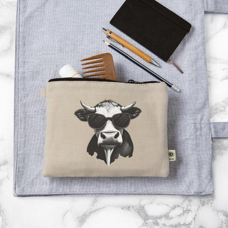 FUNKY COOL COW DAIRY COW MILK COW GANGSTER COW