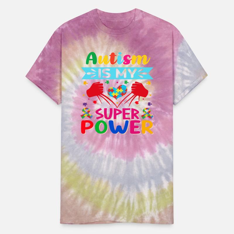 Funny Autism is My Super Power Autism Awareness