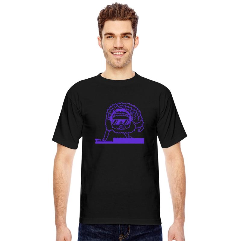 Funny Cool DJ Hedgehog Cute Animal Mixing Console