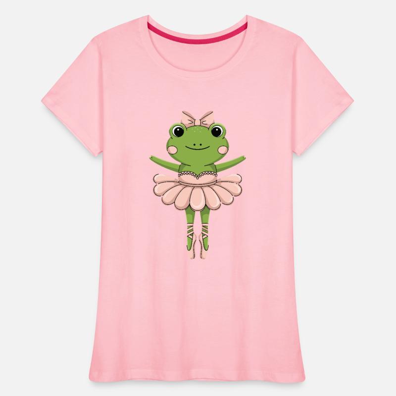 Funny Frog as a Ballerina for a Ballet dancer