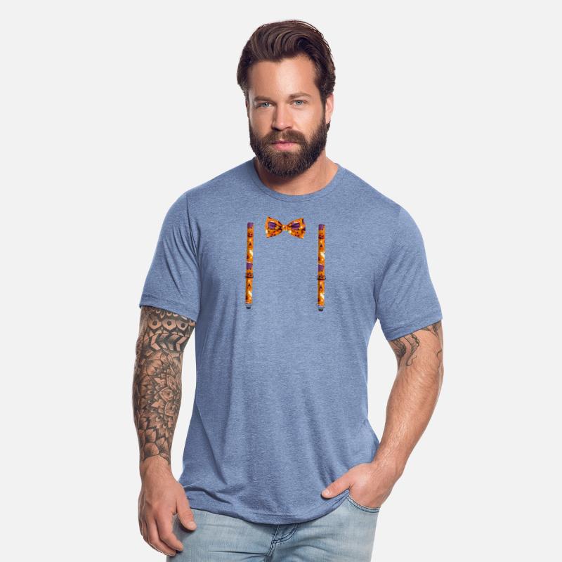 Funny Halloween Bow Tie with Suspenders Perfect