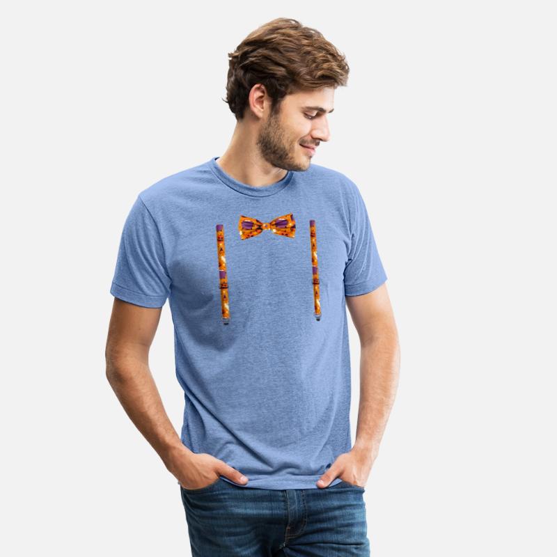 Funny Halloween Bow Tie with Suspenders Perfect