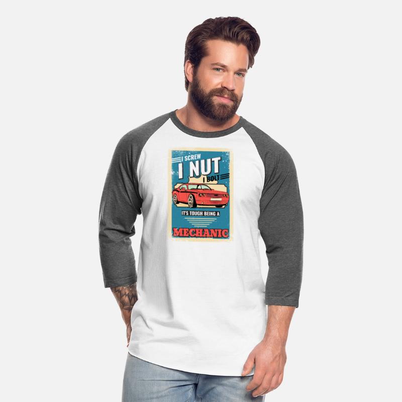 Funny I Screw I Nut I Bolt Mechanic Repair Garage