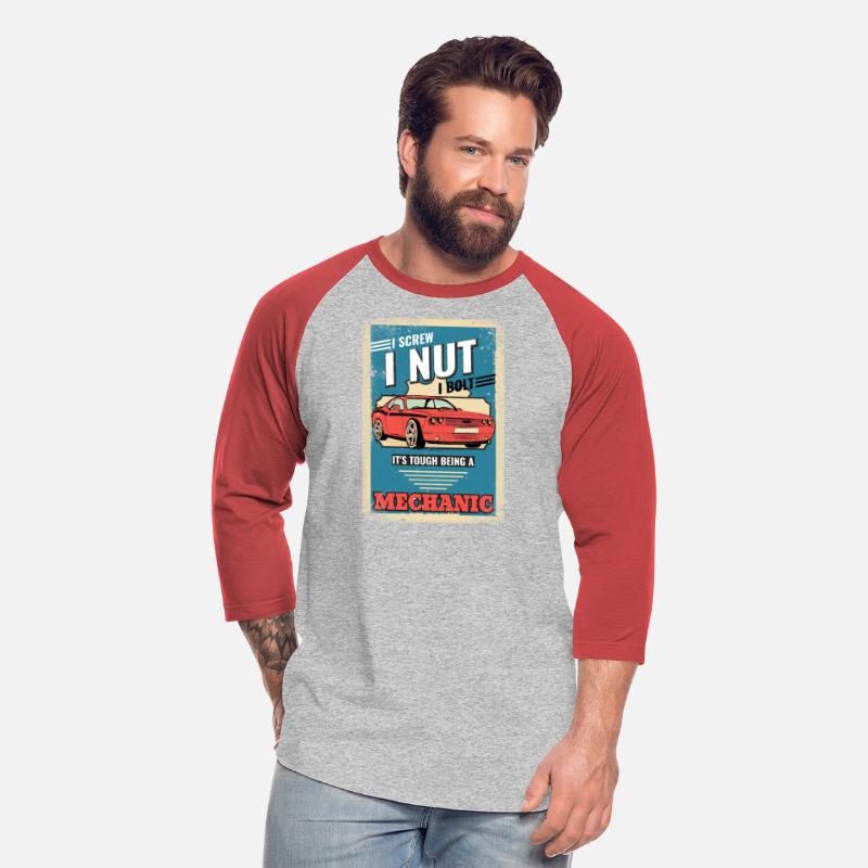 Funny I Screw I Nut I Bolt Mechanic Repair Garage