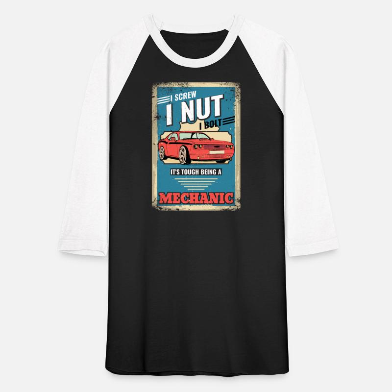 Funny I Screw I Nut I Bolt Mechanic Repair Garage