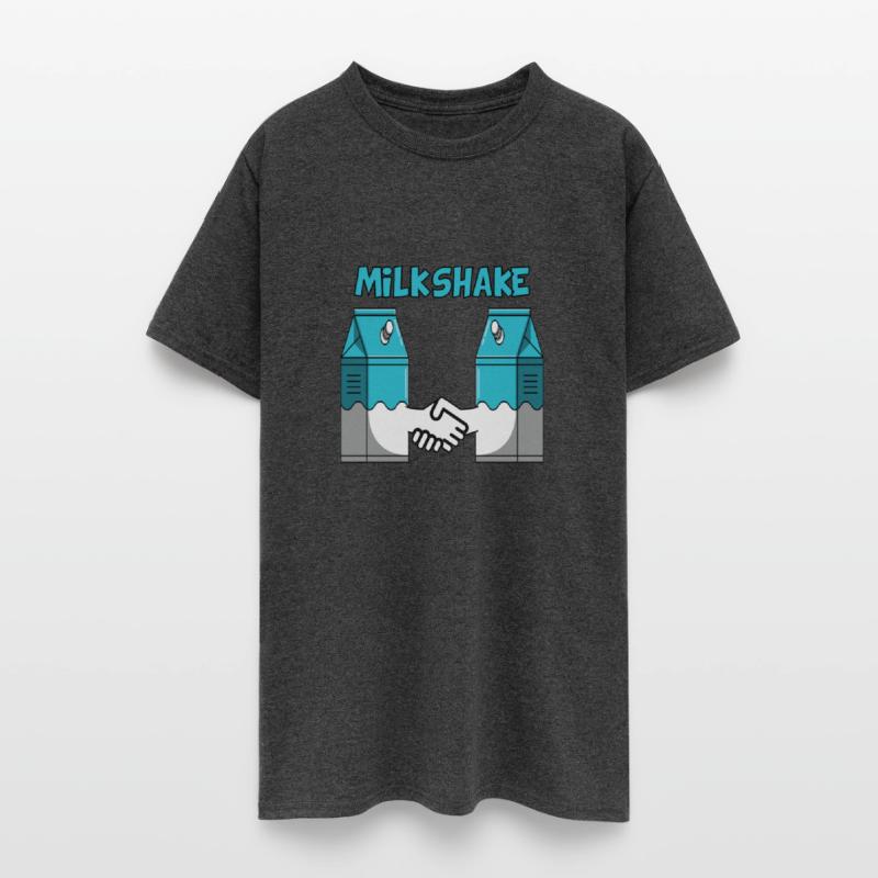 Funny milkshake milk drink