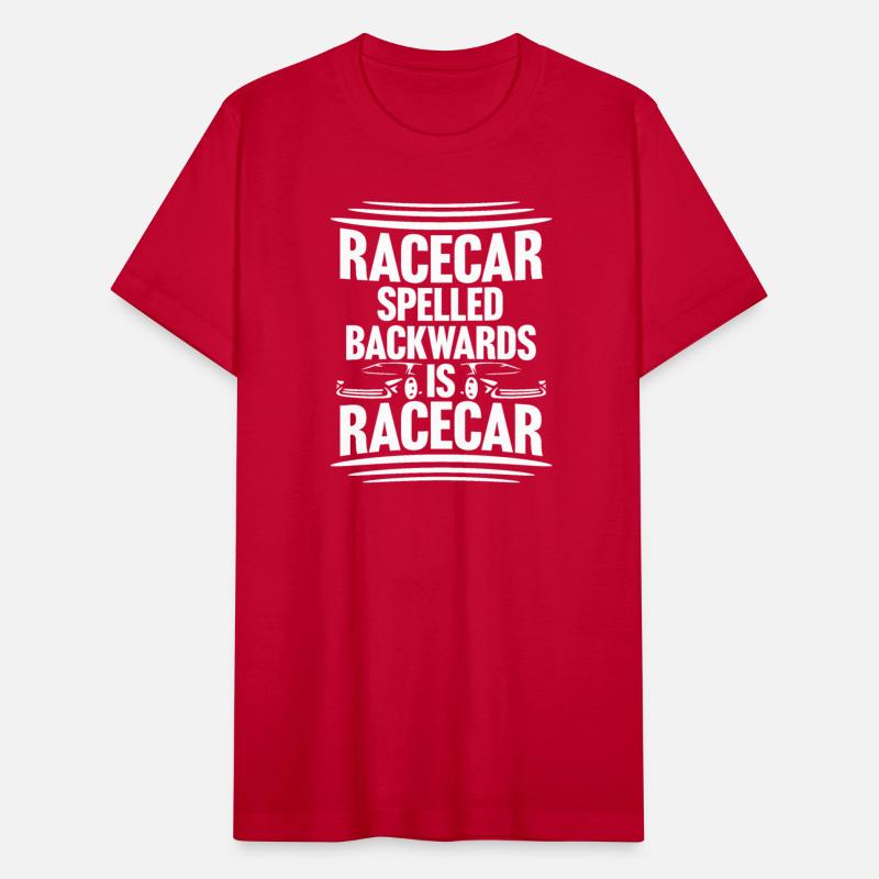 Funny Racecar Spelled Backwards Is Race Car Driver