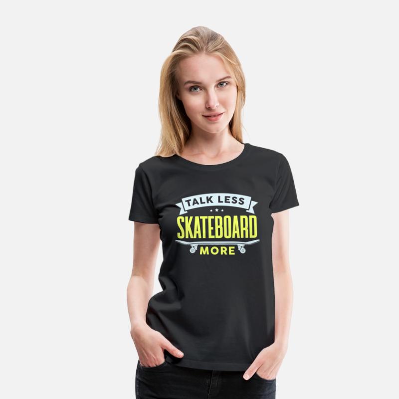 Funny Skater Talk Less Skateboard More Skateboarde