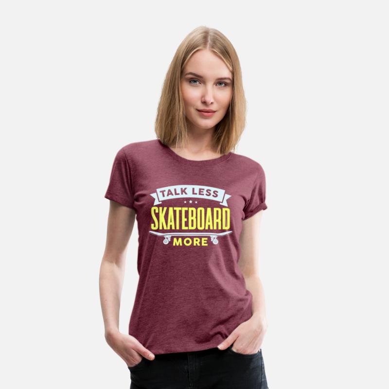 Funny Skater Talk Less Skateboard More Skateboarde