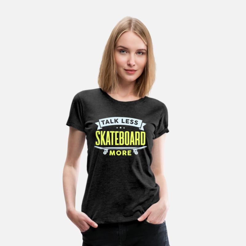 Funny Skater Talk Less Skateboard More Skateboarde