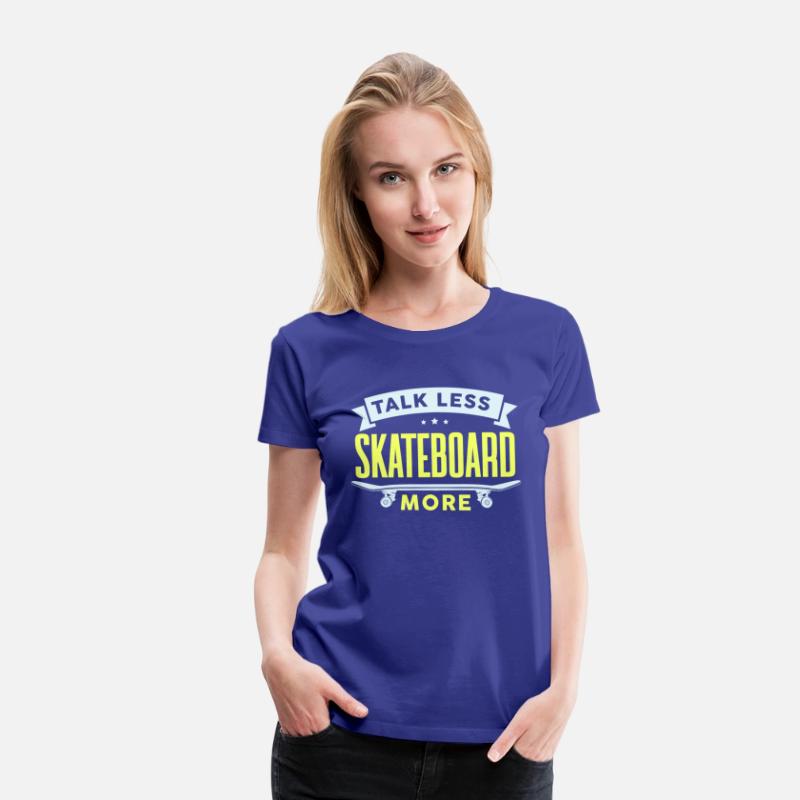 Funny Skater Talk Less Skateboard More Skateboarde