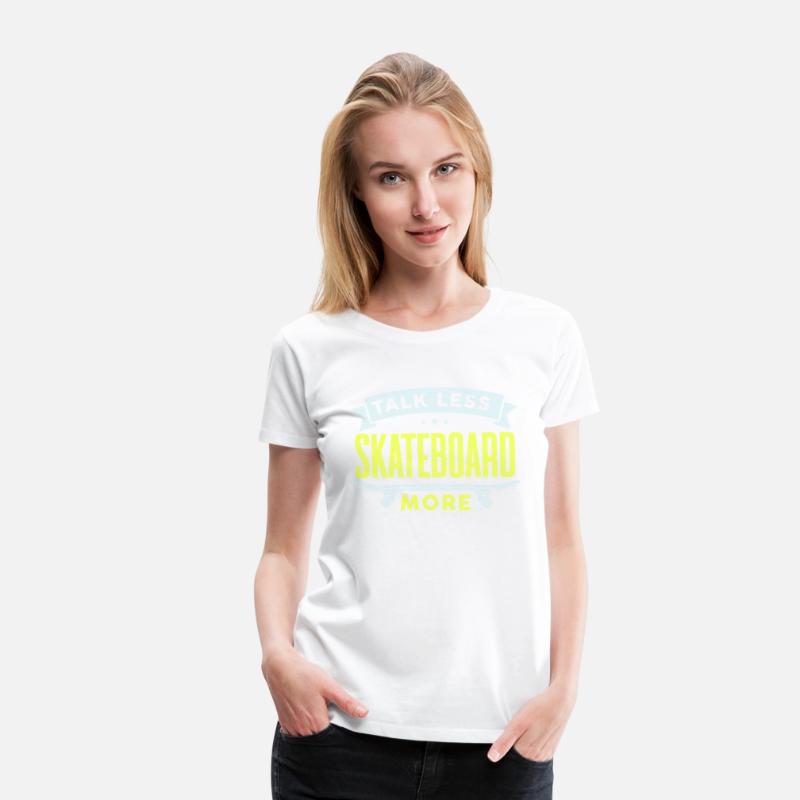 Funny Skater Talk Less Skateboard More Skateboarde