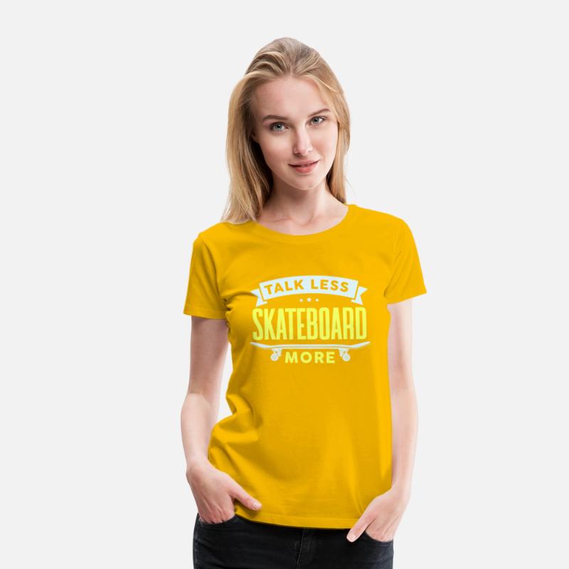 Funny Skater Talk Less Skateboard More Skateboarde
