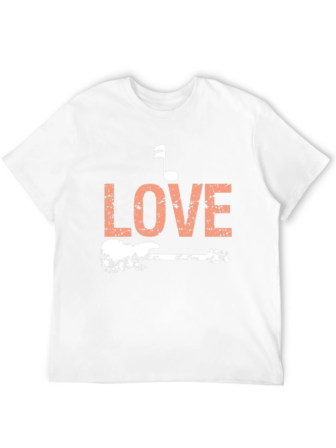 Love Music Graphic Tee - Guitar Shirt