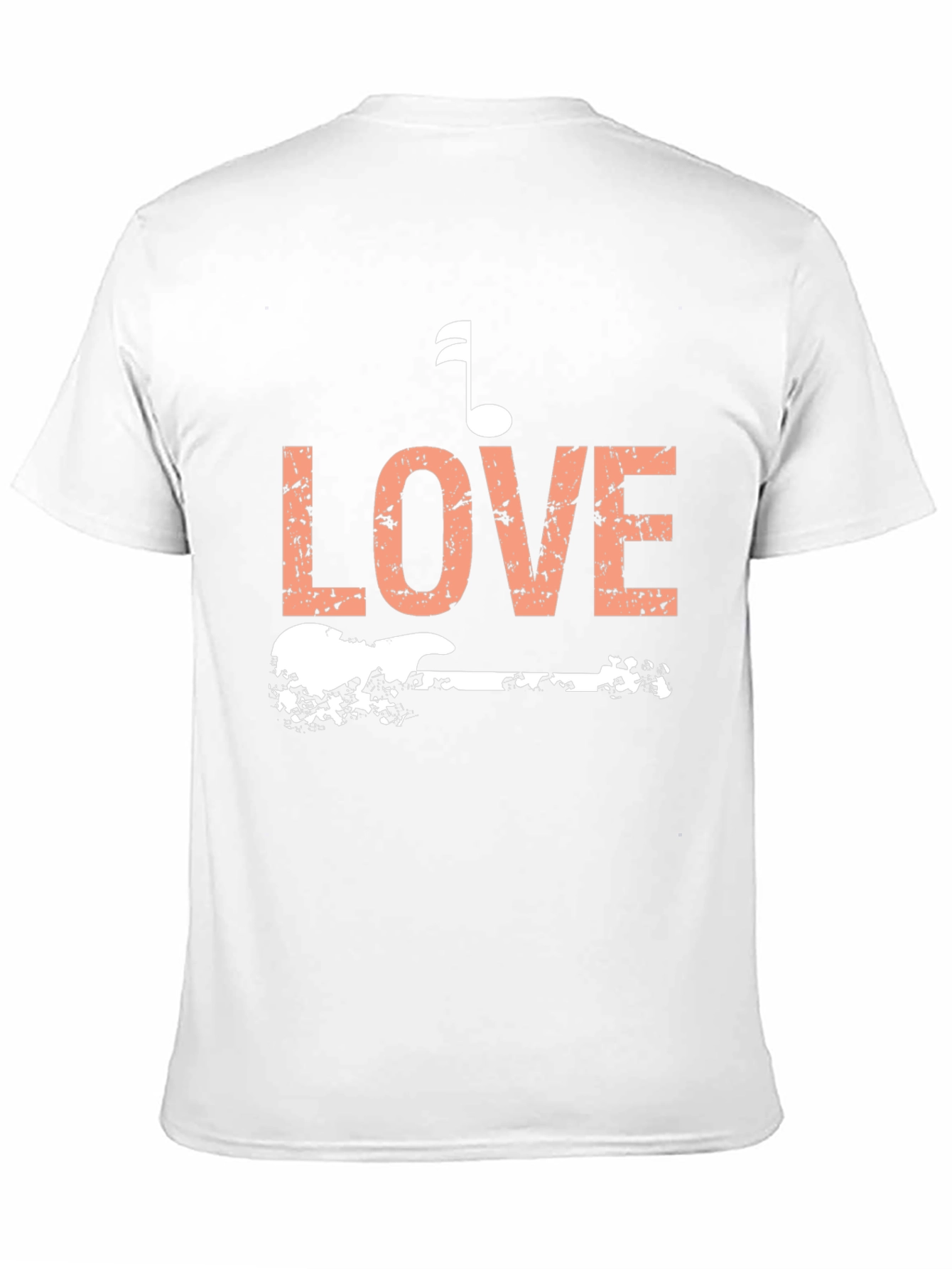 Love Music Graphic Tee - Guitar Shirt