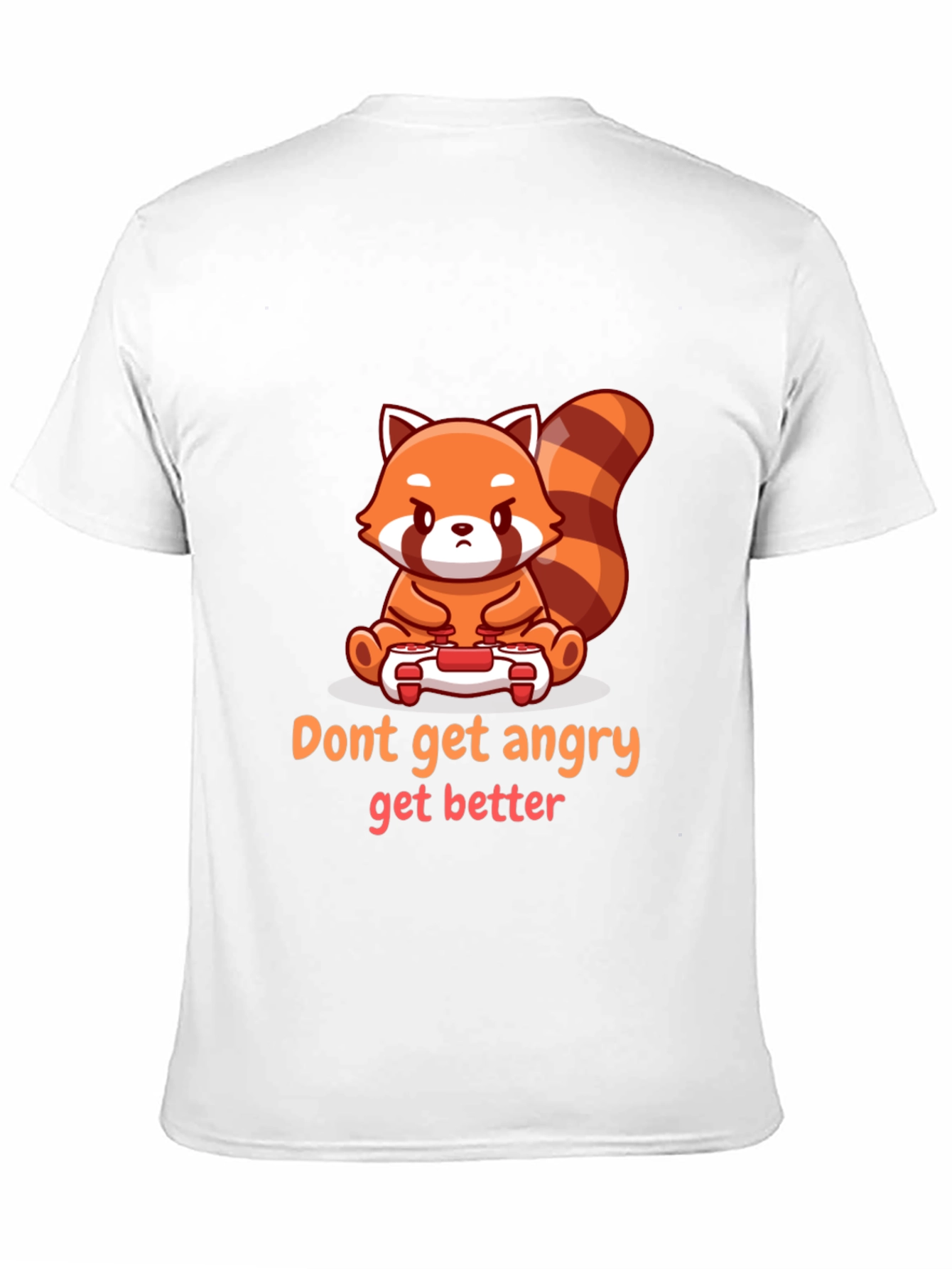 Gamer Red Panda Graphic Tee - Get Better