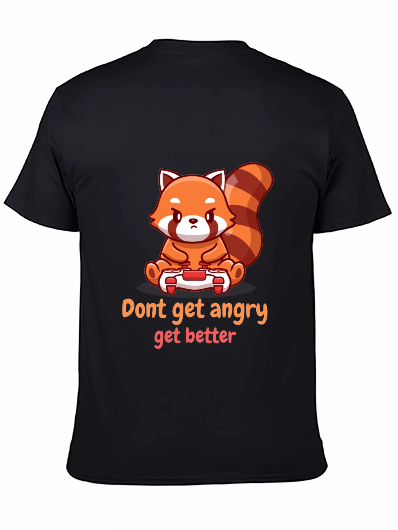 Gamer Red Panda Graphic Tee - Get Better