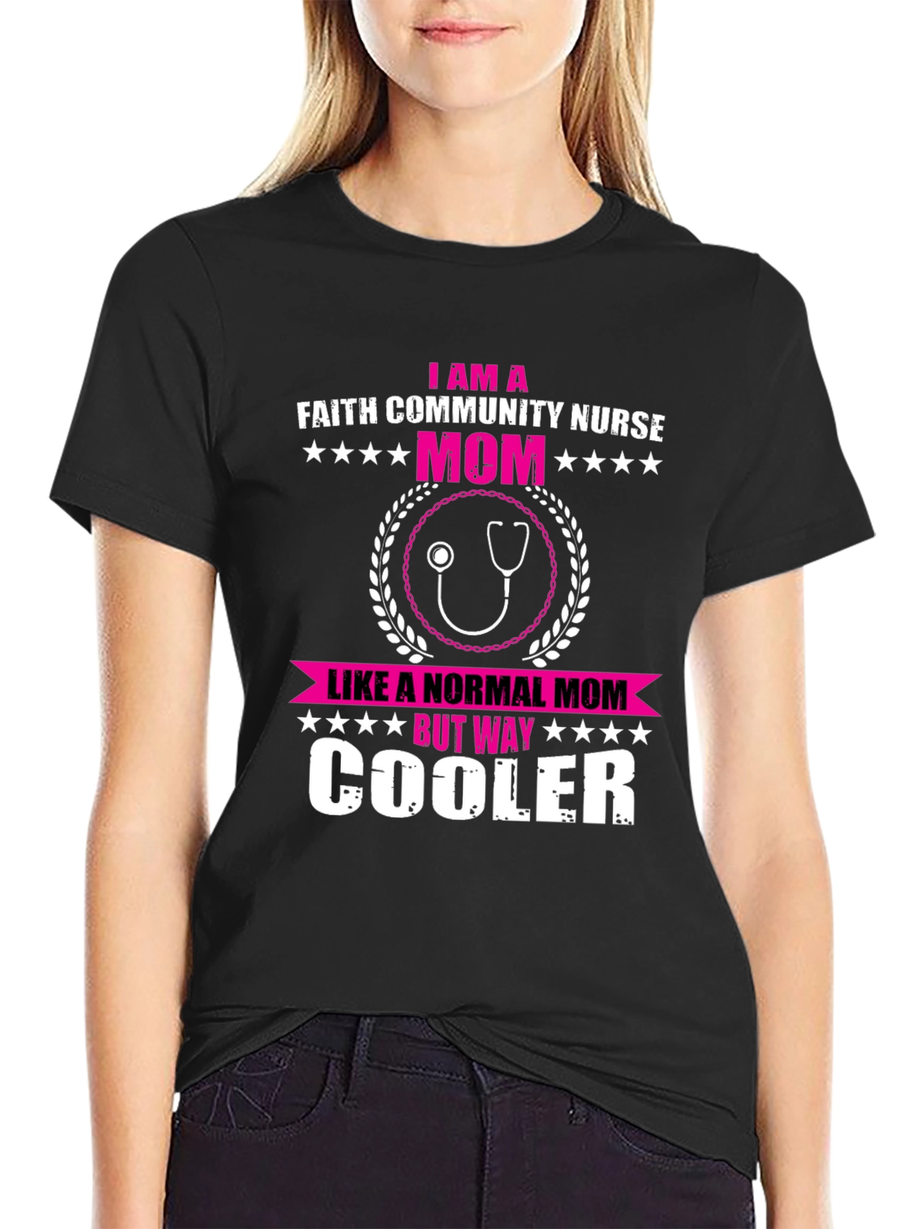 Faith Community Nurse Mom T-Shirt - Way Cooler