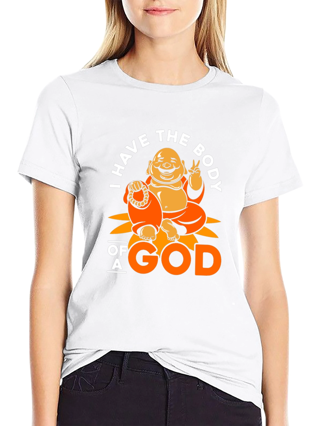 Body of a God Buddha Graphic Tee