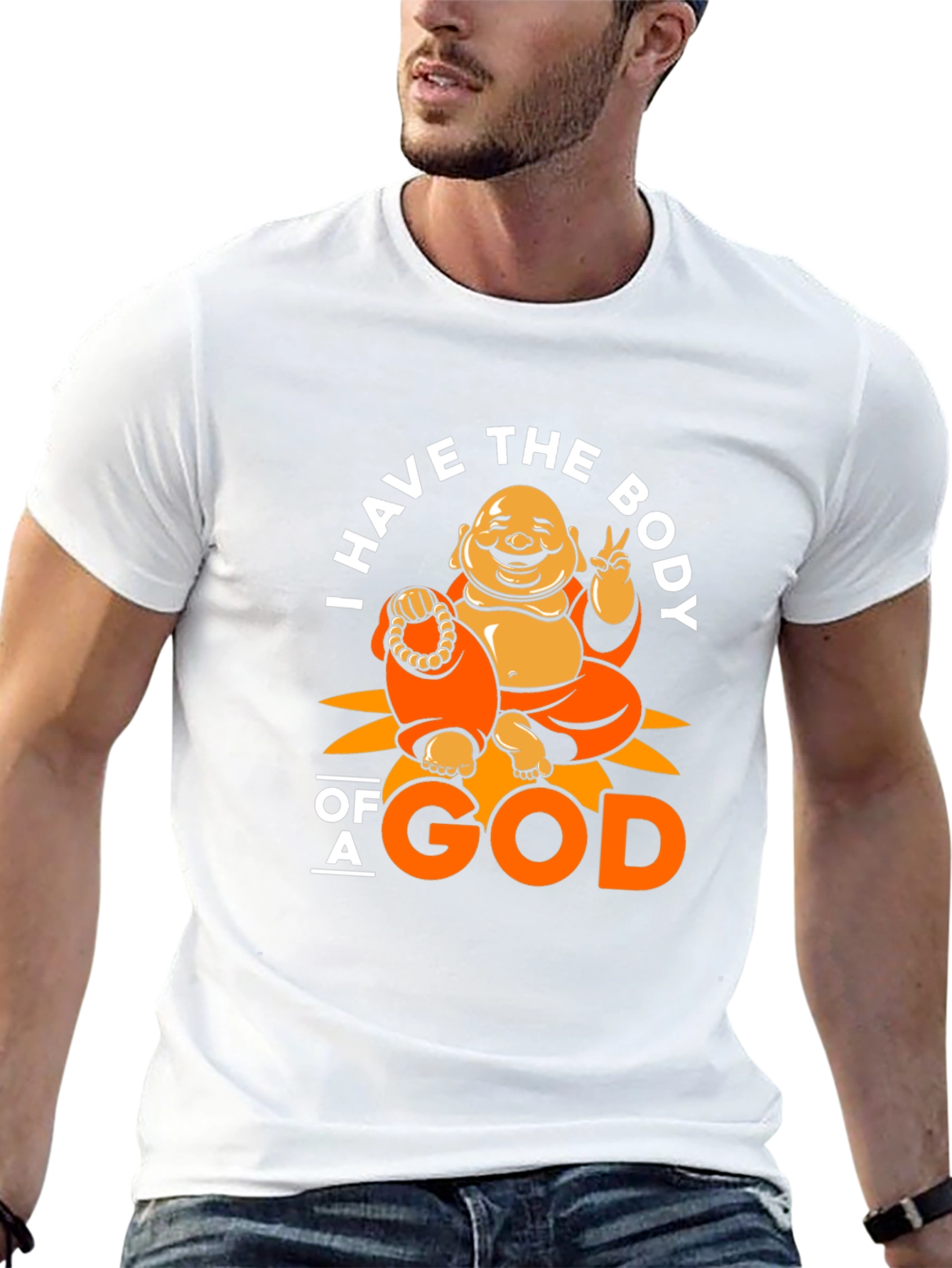Body of a God Buddha Graphic Tee