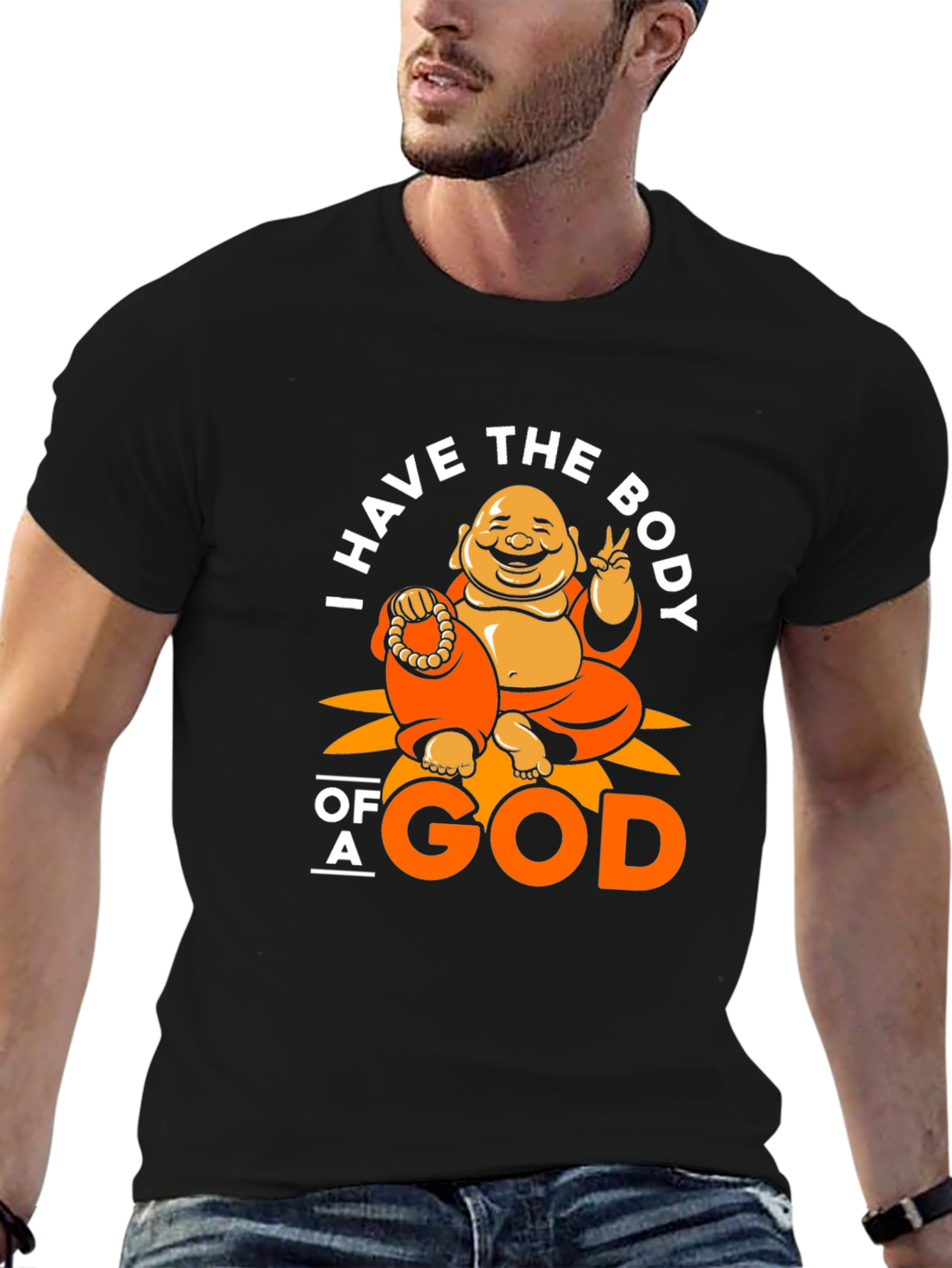 Body of a God Buddha Graphic Tee