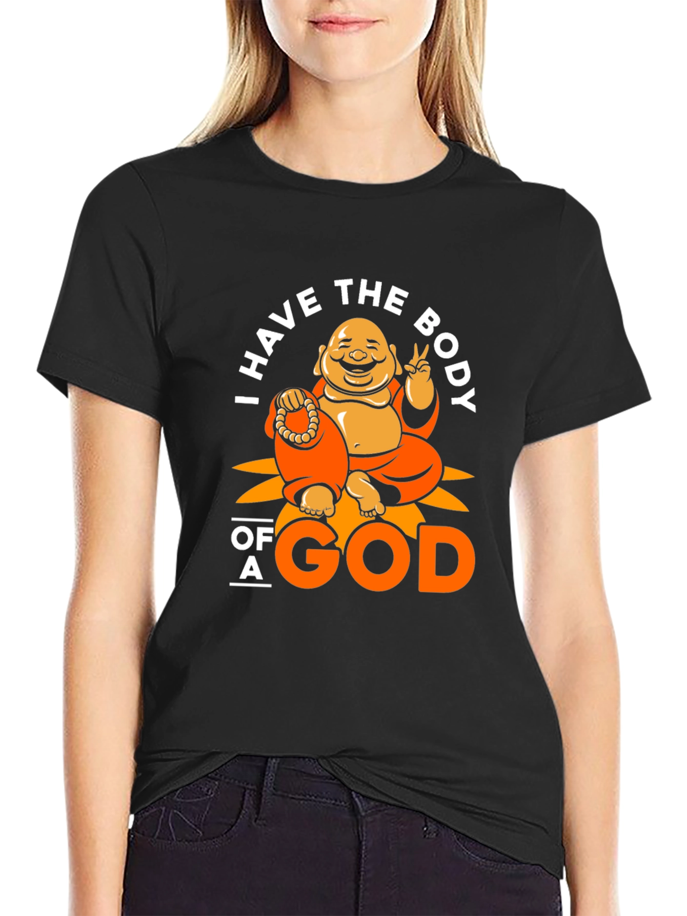 Body of a God Buddha Graphic Tee